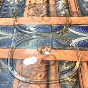 Vintage Pyrex DC 1 ½ C Clear Glass Lid